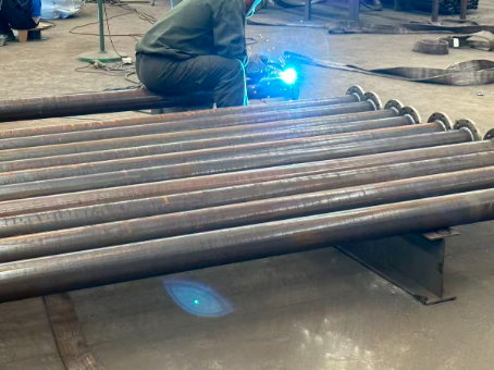 宁河20#无缝注浆管加工108*6钢花管棚管